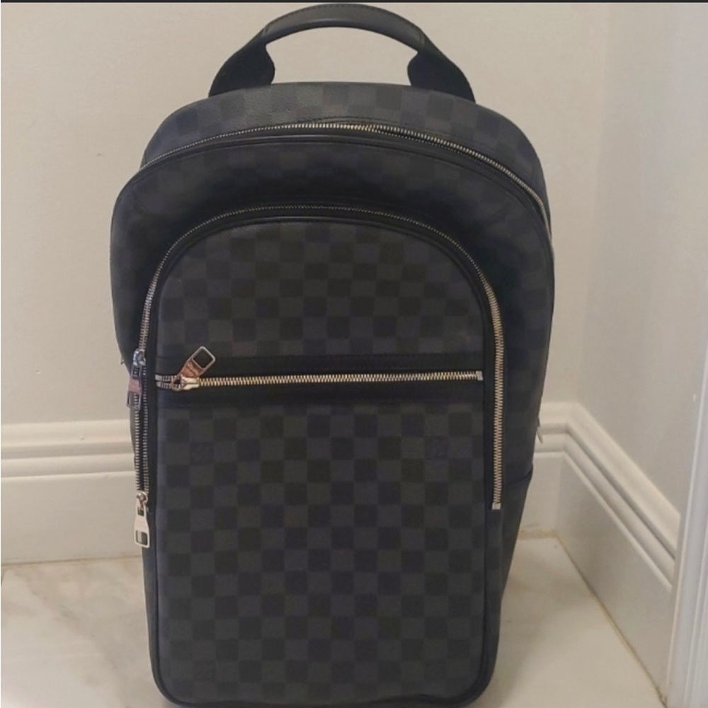 Louis Vuitton Graphite Canvas Backpack